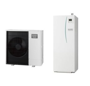 Термопомпа Mitsubishi Electric Ecodan,модел: EHST20C-VM2C+ PACDP01-E/PUHZ-SHW112YAA Zubadan с вграден водосъдържател (11 kW - 400V)-0
